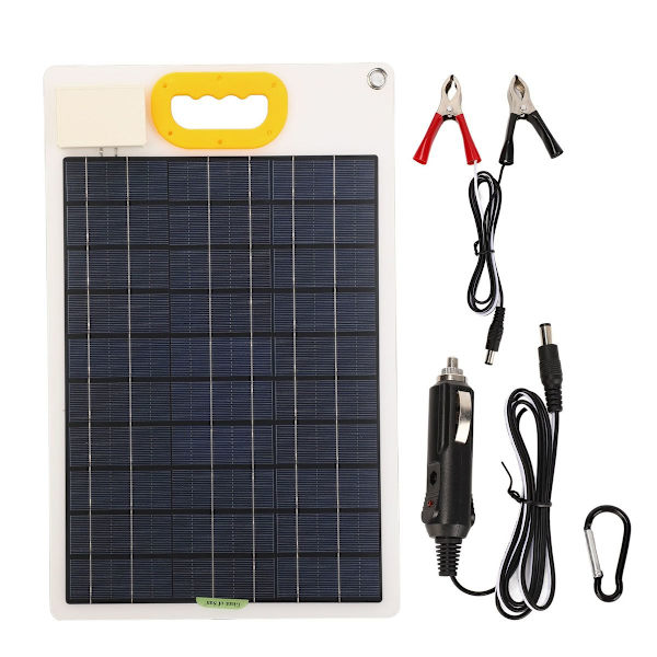 Høy effektivitet monokrystallinsk solcellepanel med dobbel USB KLB