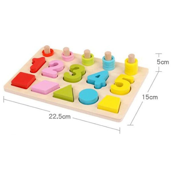 Barn Montessori Matematik Leksaker Digital Parning Lärande Förskola Räknebräda KLB