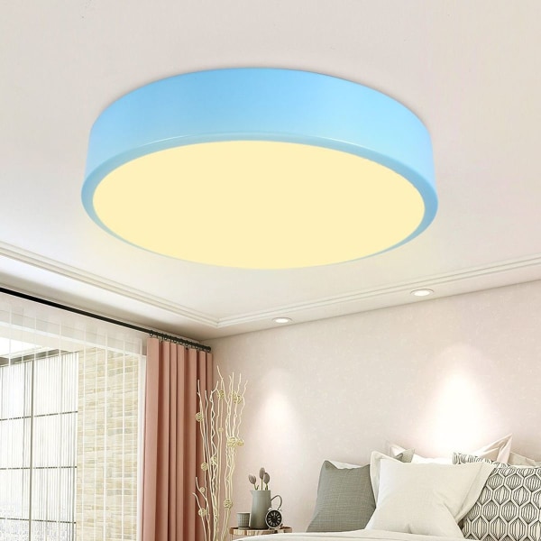 Modern supertunn rund akryl LED-taklampa för KLB