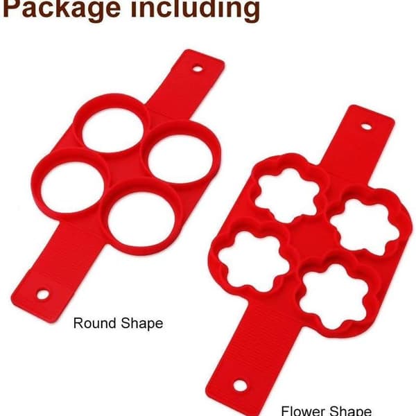 Nonstick Silikon Egg Ring Pankakeform, Omelett Egg Ring,