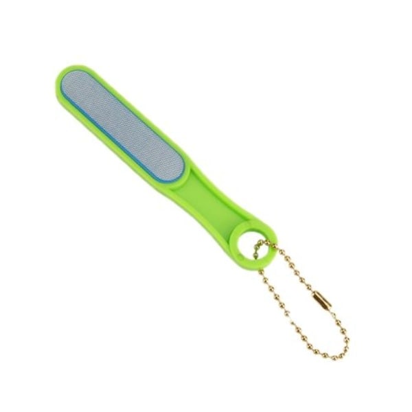 3 stk. slibning og polering nano glas negleslibere - grøn på den ene side