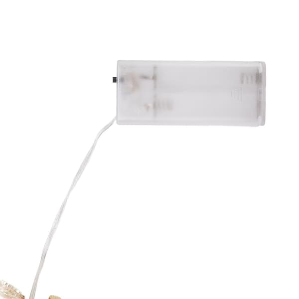 sett med gull sommerfugl fe lys, 20 LED-perler, trygt og holdbart KLB