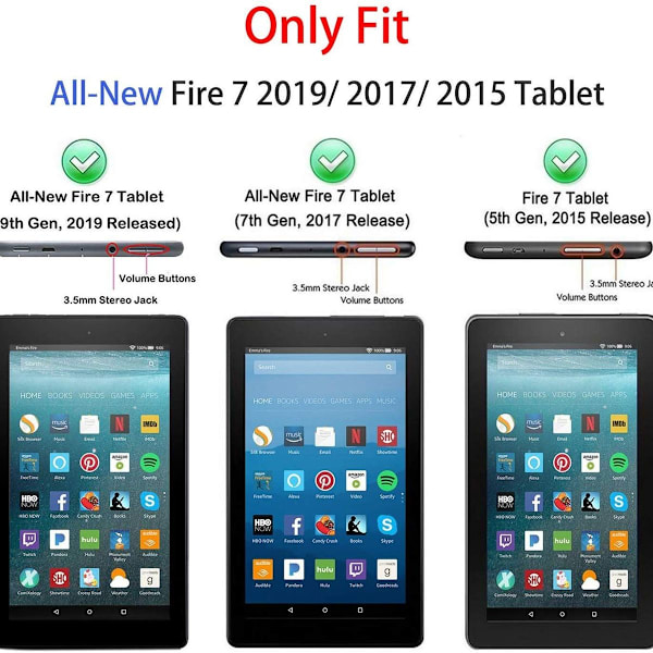 Tablettikuori, kevyt, iskunkestävä kahva, lapsiturvallinen kansi,