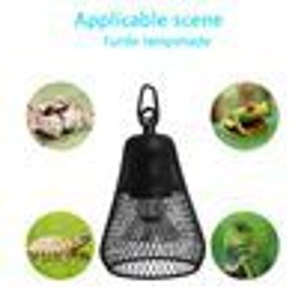 50W Reptil Pet Terrarium Brooder Varmelys UVA UVB Dimbar Varmelampe for KLB
