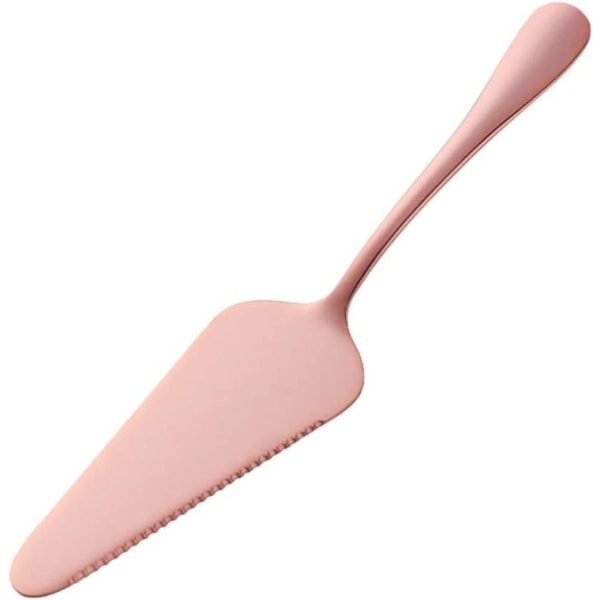 Piirakkalautanen Ruostumaton teräs Pizza Spatula Piirakka ja Kakkuleikkuri,Ruusukulta