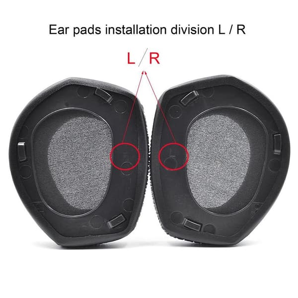 Reservedeler for øreputer er egnet for Sennheiser HDR RS165 RS175