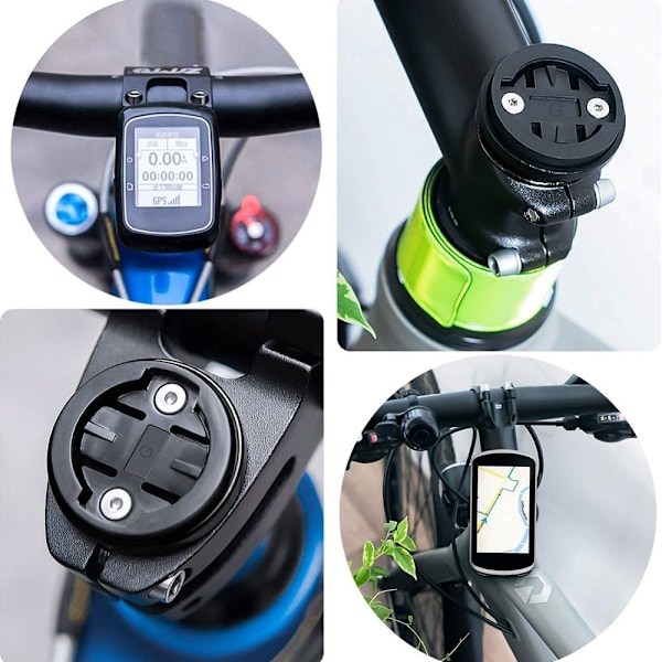 Cykelholder Kompatibel Montering, Sort, Forlygter & Kameraer