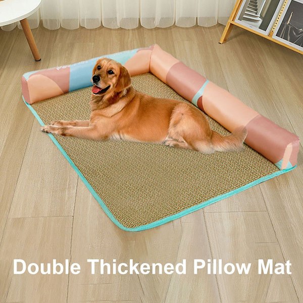 24 tommer hundebure til mellemstore og store hunde, kæledyr L(23,62x17,71x1,1) KLB