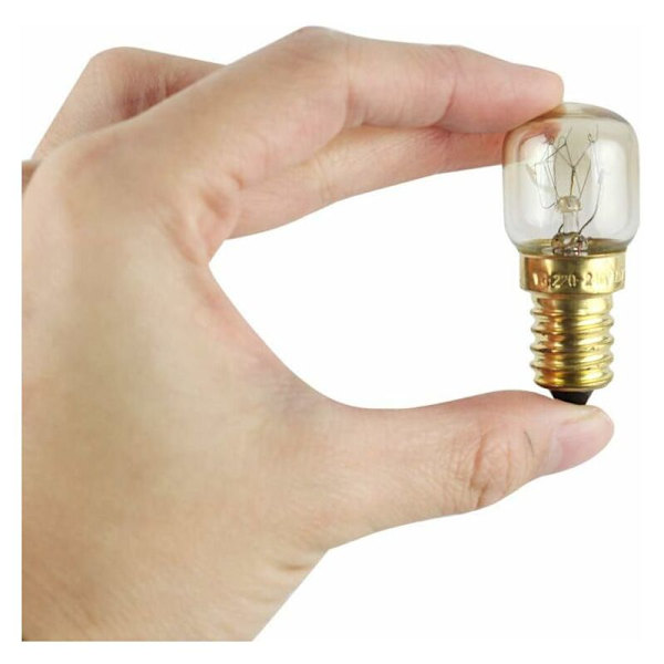 SES E14 pygmélampor med bajonettfattning - Ugn/mikrovågsugnslampor tål upp till 300°C - Nattlampor,E14 15.00W 240.00V (10 st) KLB