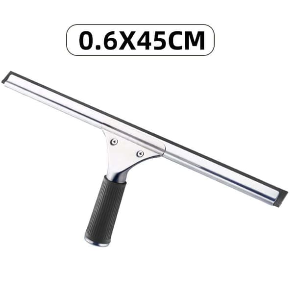 Rustfrit vinduesvasker med 40 cm blad