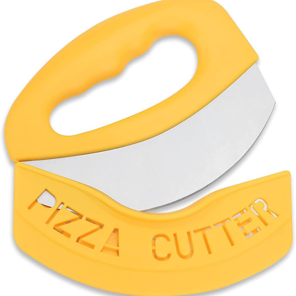 Ensiluokkainen pizzaleikkuri ruoanhakkuri superterävä ruostumattomasta teräksestä valmistettu terä