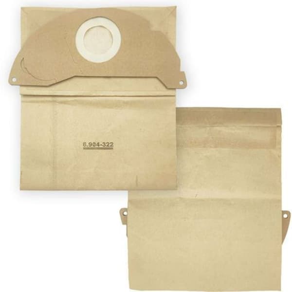 Kärcher WD2 - Premium dammsugarpåsar i papper, 8-pack KLB