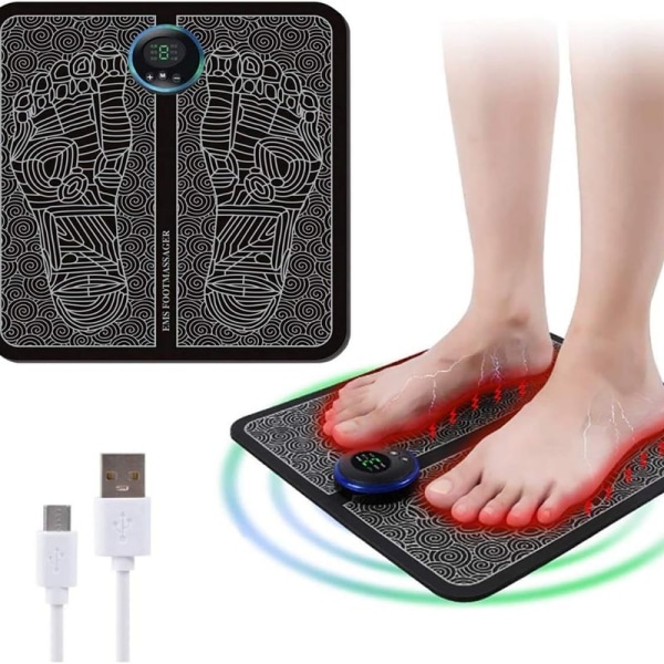 Elektrisk fotmassageapparat för förbättrad blodcirkulation