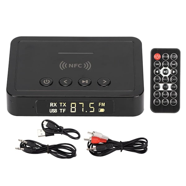 Bluetooth 5.0 sender mottaker 3 i 1 Bluetooth-adapter KLB