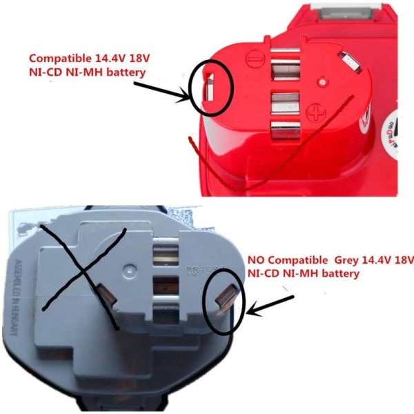 Dual Port Lader DC18RD Lader for RHY 7.2V-18V 1.5A FP1840T KLB