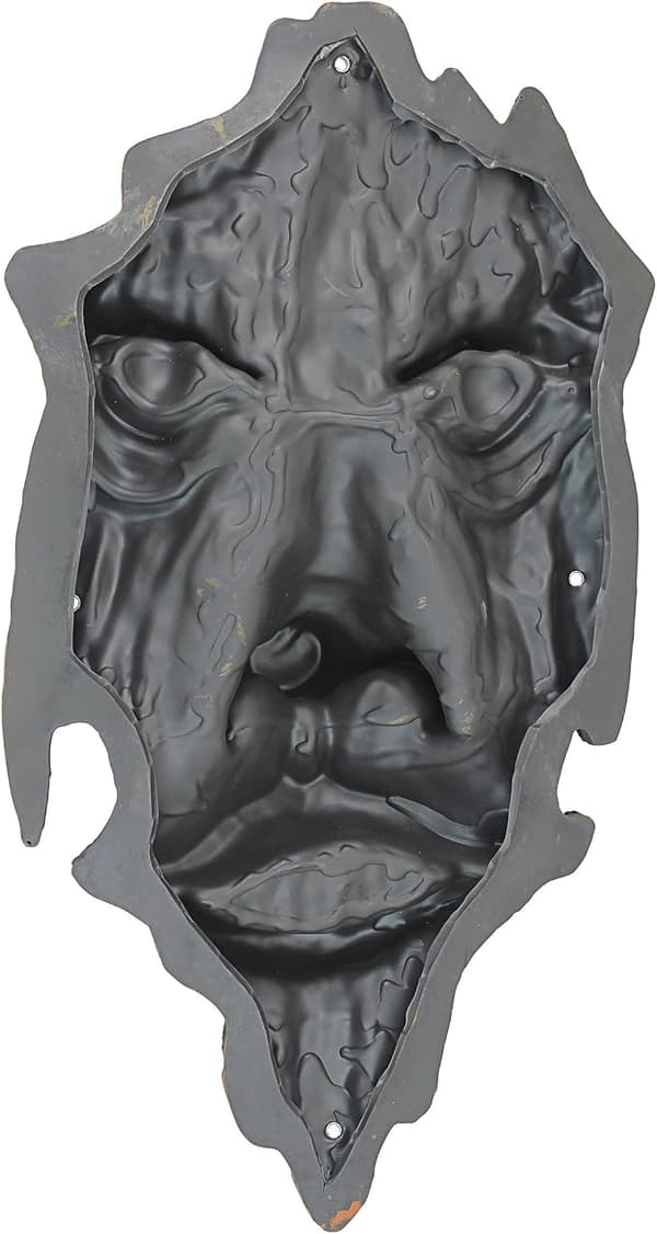 Skogsgrönman Väggkonst, polyresin, trä, hartshantverk