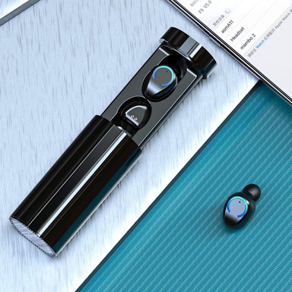Trådløse hodetelefoner, TWS Bluetooth 5.0 Touch In-Ear-hodetelefoner