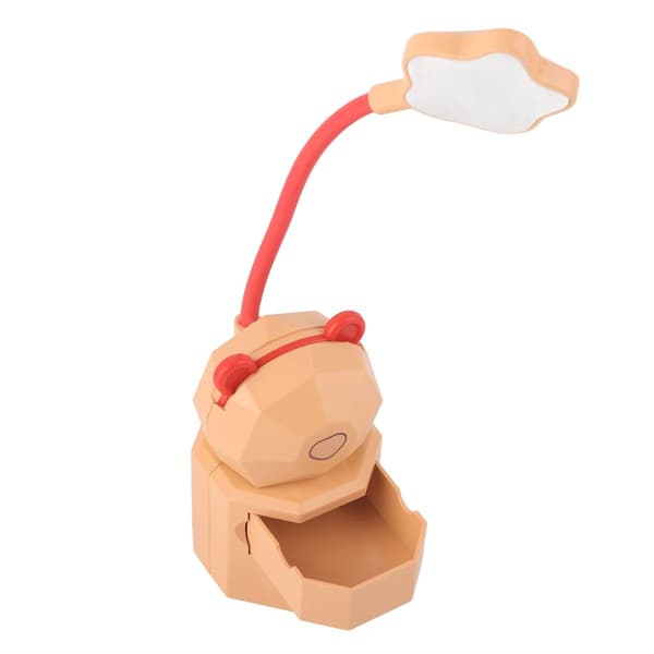 USB-laddad tecknad LED-läslampa för sovrum KLB