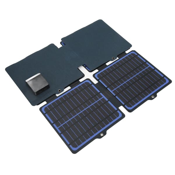 30W 5V 12V Solcellepanel Oplader ETFE Laminat Udendørs Sol KLB