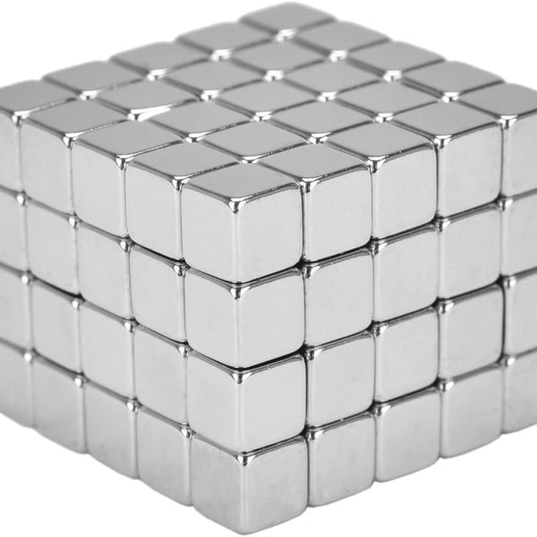 Neodymium supermagneter kub 5 x 5 x 5 mm [125 stycken] Mycket starka magneter KLB