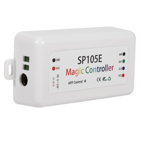 SP105E Magic Controller Bluetooth DC5-24V 2048 Pixels til KLB