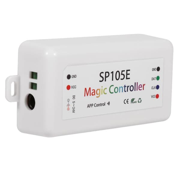 SP105E Magisk kontroller Bluetooth DC5-24V 2048 piksler for KLB