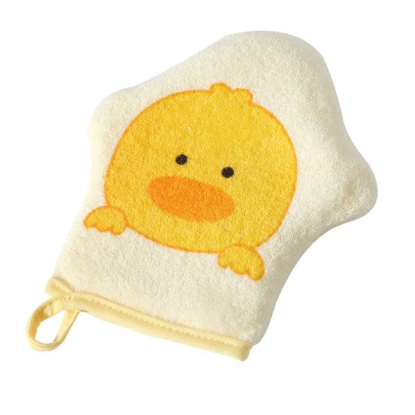 Baby Shower Sponge Present Shower Sponge Exfoliating Loofah Pure Yellow KLB
