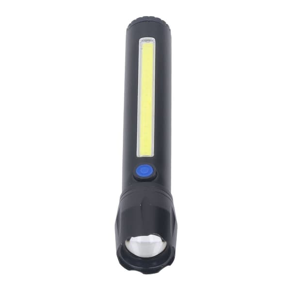 Ulkoilun LED-taskulamppu USB-ladattava COB KLB
