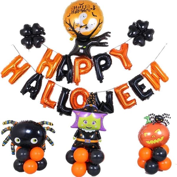 Halloween-ilmapallot Halloween-juhlailmapallot, Happy
