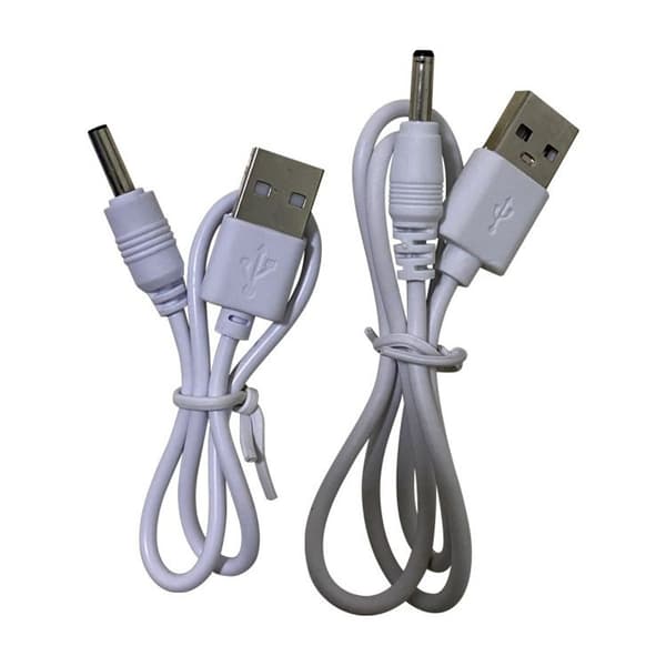 DC strømledning DC3.5 ladekabel USB til DC3.5*1.35