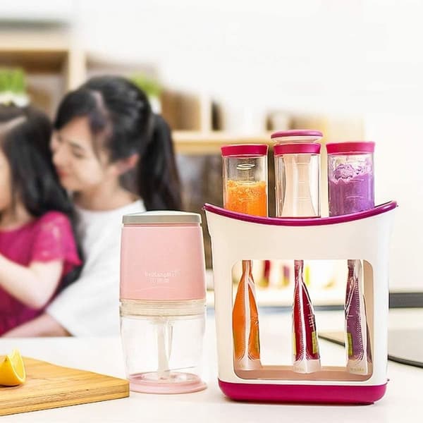 Nosii squeeze station, squeeze maker inklusive opbevaringsposer