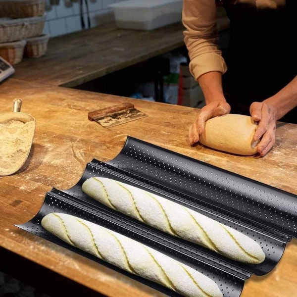 Brödformar, baguetteform, baguetteform, limpform, franska