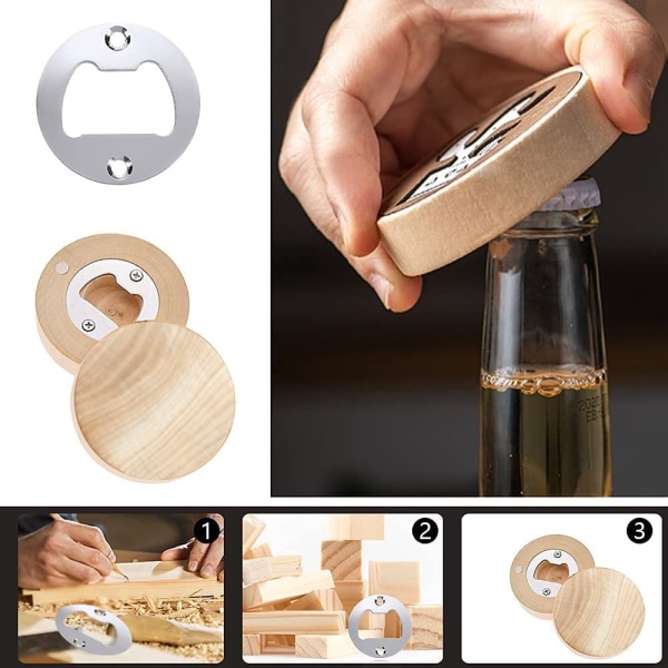 15 set flasköppnare insatser, flasköppnare metall insats delar kit, hartsgjutningsformar, hartsöppnare, DIY-tillbehör
