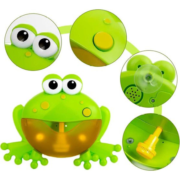 Bubbelbadleksak Groda Bubbelbadleksak Barn Stapelbara Koppar Bubbelmaskin Se