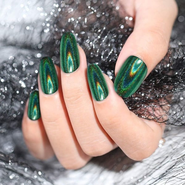 15 lådor med nagelpulverset, krompigment, holografiskt nagelpulver, spegelpulver KLB