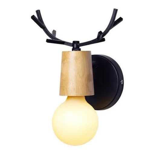 Musta LED-seinävalaisin Sisäseinävalaisin