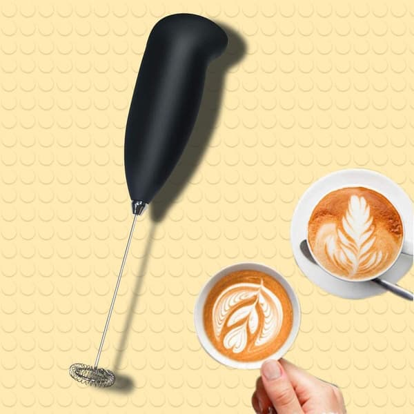 Håndholdt mælkeskummer til latte macchiato julegave
