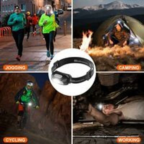 Ladattava LED-otsalamppu, tehokas otsalamppu