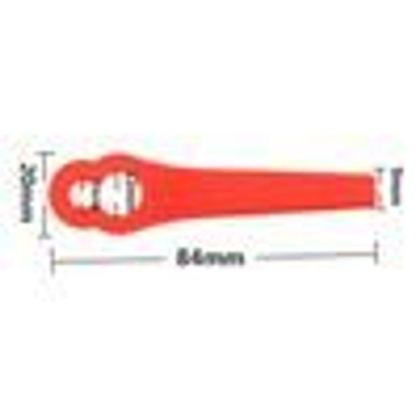Reservebladsett gresstrimmer tilbehør 100 stk KLB