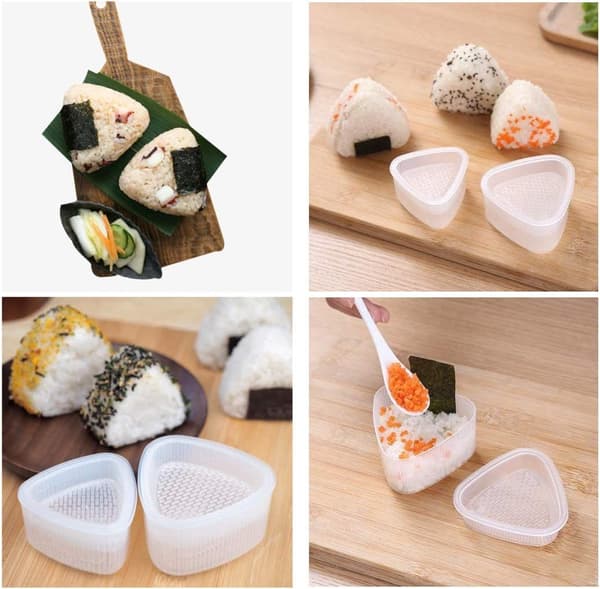 2 stk trekant sushiform, DIY-verktøy risform sushiform