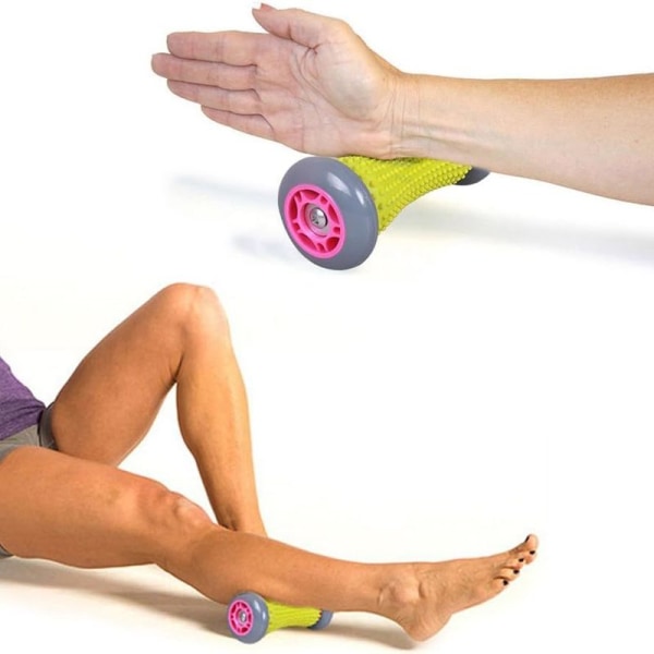 Fotmassage rulle massagebollar för plantar fasciit igelkottbollar muskelrulle
