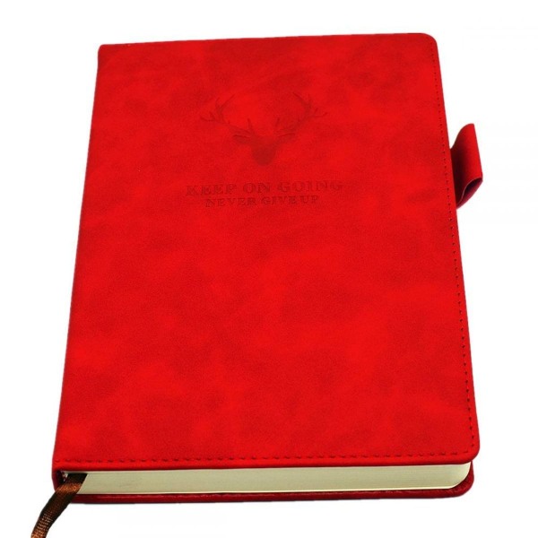 Anteckningsbok A5-fodrad, inbunden dagbok med 360 sidor och 80 g/m² KLB