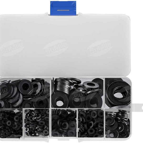 Sorte plastbrikker, mekanikerbrikker, sortiment fra KLB