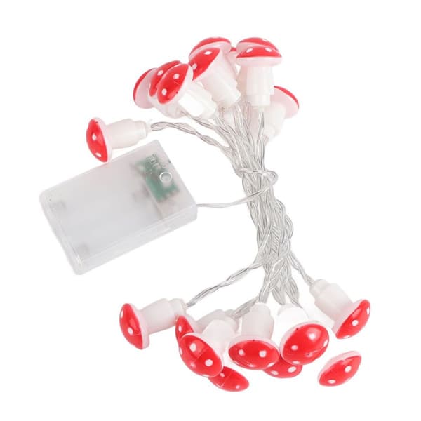 20 LED Sopplysslyssnor LED Hage Lysstrimmel KLB