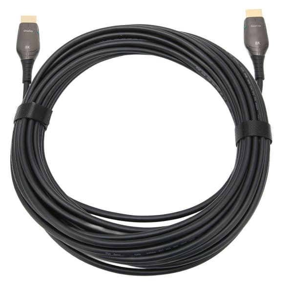 Fiberoptisk HD-multimedia-gränssnittskabel 8K vid 60Hz hög KLB