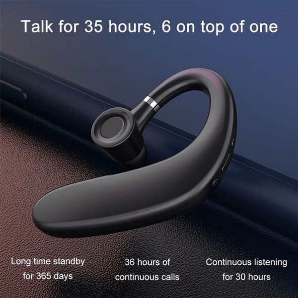 Bluetooth-øretelefoner V5.0, trådløst håndfrit headset til kørsel