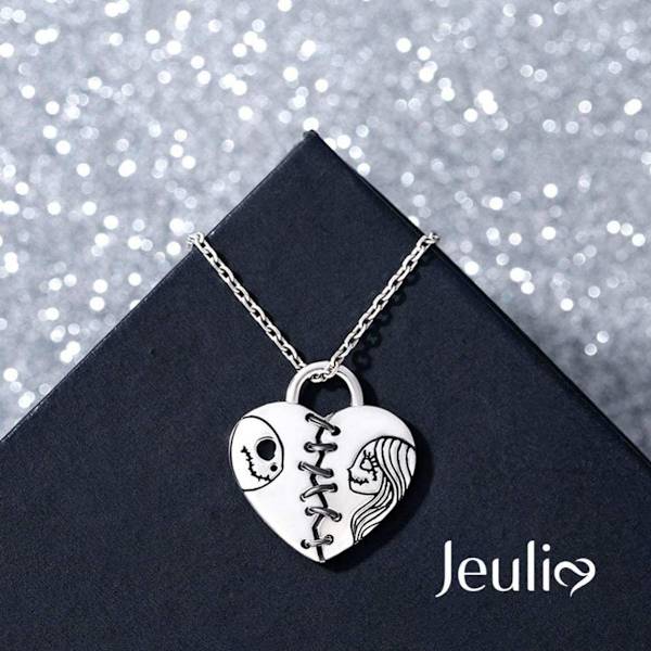 Jeulia og Sally Halskjede The Nightmare Before Chirstmas Anheng KLB