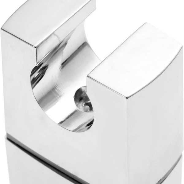 Skydebruserholder 18x30mm Rektangulær Krom ABS Håndbruserholder til