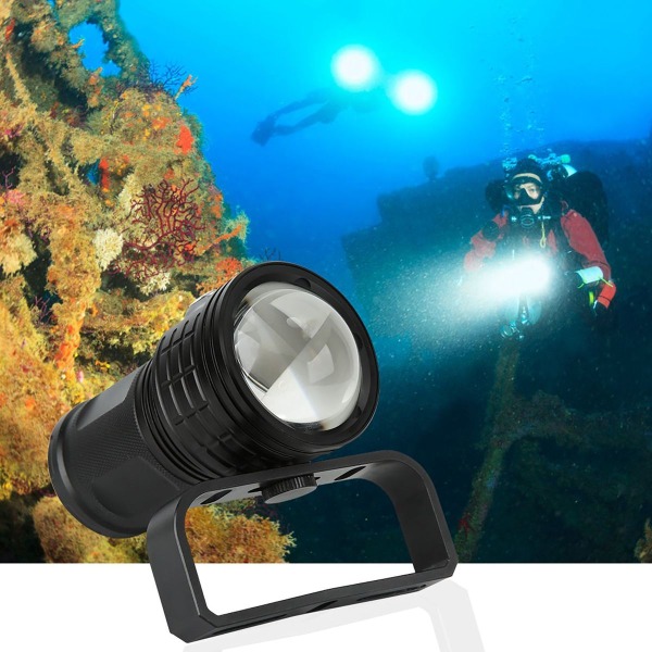 QX3 400LM Vanntett LED Lommelykt COB Undervanns 100M KLB