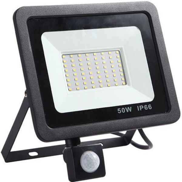 50W IP65 Flat White LED Flomlys